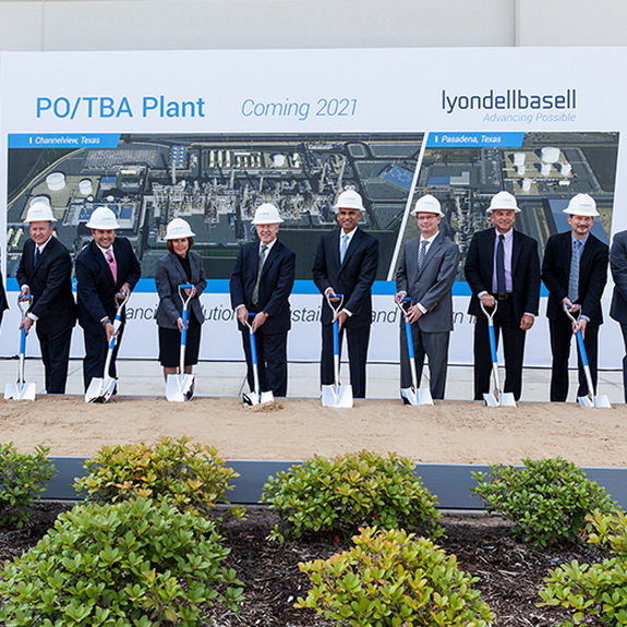 LyondellBasell begins construction of the World Largest PO/TBA plant, by chemwinfo