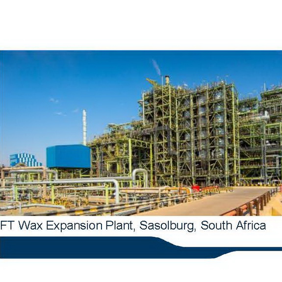 Sasol inaugurated the full completion of its R13,6 billion FT Wax Expansion Project (FTWEP). Phase 2 began beneficial operation in March 2017, while phase 1 was commissioned in 2015, by chemwinfo